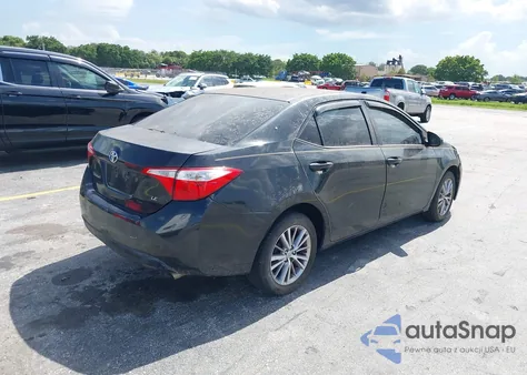 2015 Toyota Corolla Le Plus z USA, uszkodzony, nr VIN 5YFBURHE6FP341919